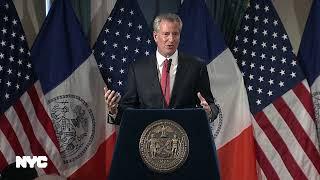 Mayor De Blasio Presents Fiscal Year 2020 Executive Budget