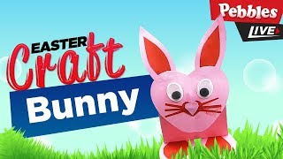 Easy Easter Paper Bunny | DIY Activities for Easter | How to Make Paper Ball Bunny