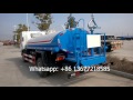Video Isuzu Water Tank Truck, ELF Water Sprinkler Truck, NPR Water Bowser Tanker Truck 3-30m3
