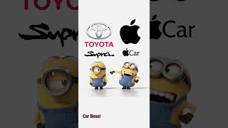 Toyota Supra Vs Apple Car Minions Style