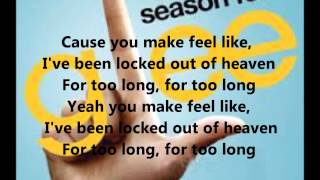 Watch Glee Cast Locked Out Of Heaven video