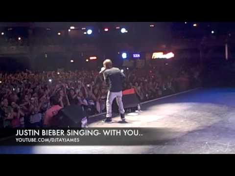 justin bieber singing with you. JUSTIN BIEBER SINGING-WITH