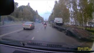 Видео ДТП 29.09.2017 Ярославль Ленинградский пр-т от Александр Иванов, Ленинградский проспект, Ярославль, Россия