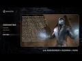 Mortal Kombat X - Sub Zero Blue Steel Roupa SECRETA