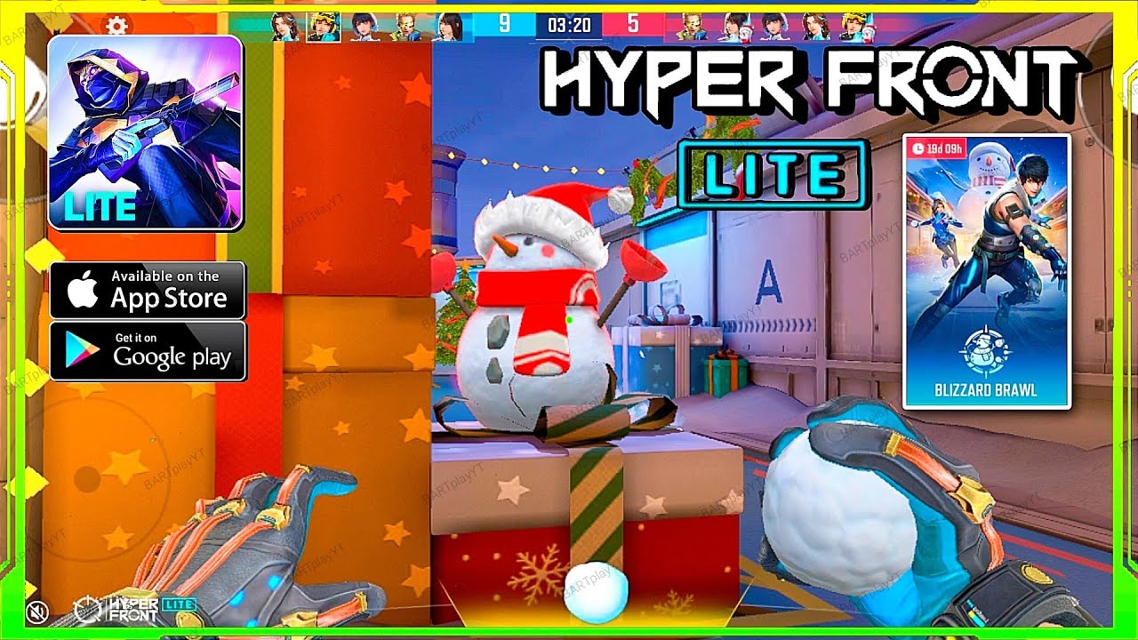 Hyper Front Lite BLIZZARD BRAWL Gameplay Walkthrough Hyper Front Lite BLIZZARD BRAWL Gameplay Walkthrough