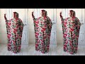 DIY!!!How to cut and sew overhead butterfly abaya|Muslim prayer garment|Abaya/jilbab tutorial