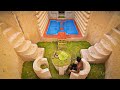 How I built The Biggest Underground Pools & Tunnel House in the World