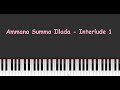 Ammana summa Illada Piano Notes | Interlude 1  | This Song From Thiruppu Munai