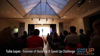 Stand Up & Speak Up Challenge Zurich - Tulia Lopes Closing