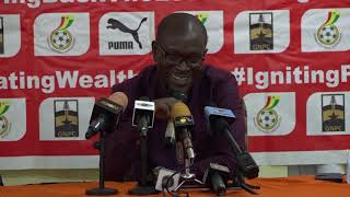 C.K AKONNOR ANNOUNCES SQUAD AND SPEAKS TO ISSUES AT PRESS CONFERENCE