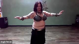 Angie Never dancing Ismaouni for "Let It Snow, We Can Still Have Our Show" by Czigany Dance