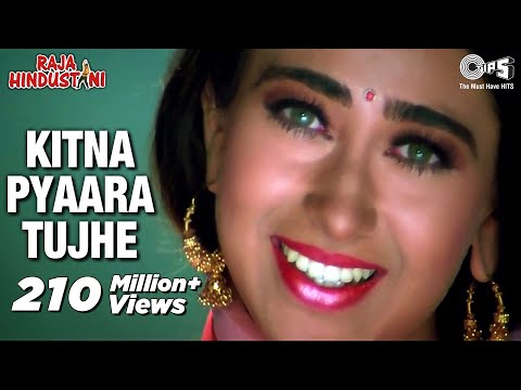 Kitna Pyara Tujhe Rab Ne Banaya - Raja Hindustani | Aamir Khan & Karisma Kapoor | Udit & Alka