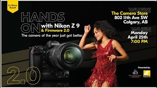 Tcstv Live Hands-On Nikon Z9 Firmware 2.0 Update