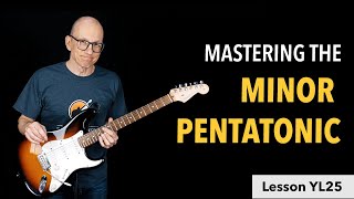 Mastering the E Minor Pentatonic Scale - memorization tip inside - YL25