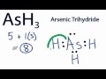 ASH3 Lewis Structure: How to Draw the Lewis Dot Structure for Arsenic Trihydride