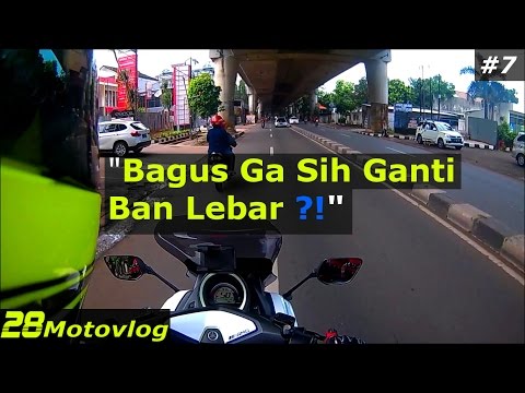 VIDEO : #7 bagus ga sih ganti ban lebar? (akibatnya?) | motovlog indonesia - hay gaes!!! di video ini gue mau ngomongin tentang akibat kalau kita gantihay gaes!!! di video ini gue mau ngomongin tentang akibat kalau kita gantiban motordeng ...