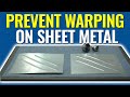 Rolling Beads in a Patch Panel Without Warping! Best Way to Pre-Stretch Metal! Eastwood