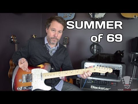 Summer of 69 by Bryan Adams Guitar Lesson
