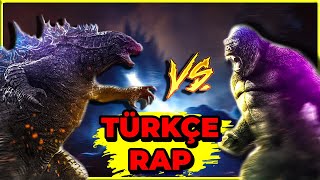GODZİLLA ŞARKISI VS KİNG KONG ŞARKISI 🦍 Godzilla vs King Kong Türkçe Rap Müziği