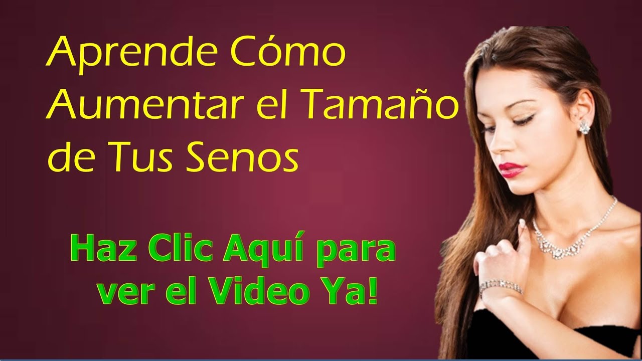 Aumentar el pecho si a mí de 12 años en una semana