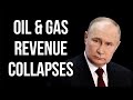 RUSSIAN Oil & Gas Collapses. Sanctions Continue to Reduce Russian Revenue as War Expenditure Soars
