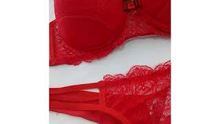 Sutiã De Renda Vermelho