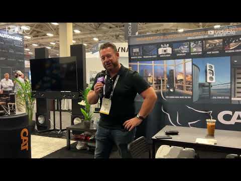 CEDIA Expo 22: CAT Overviews Audio Solutions for Applications Like Home Theater, Superyachts, More