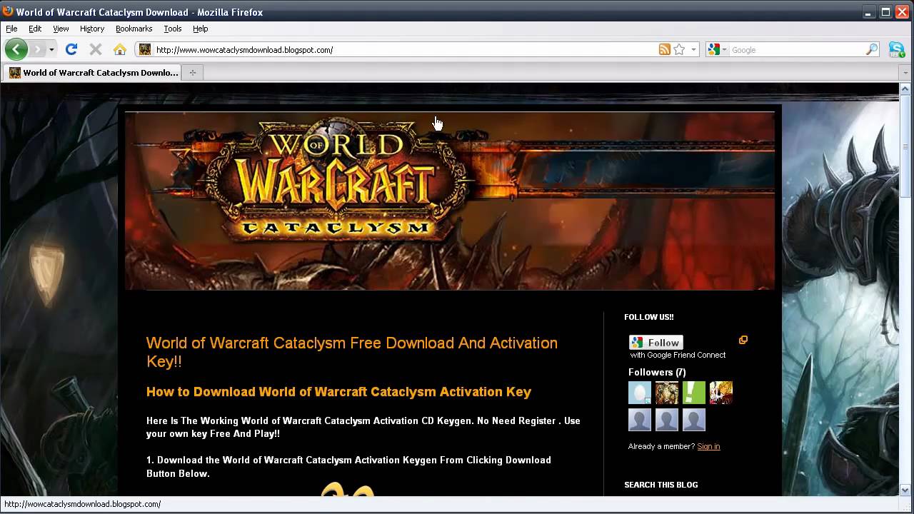 world of warcraft cataclysm free download for mac world of warcraft cataclysm free download for mac