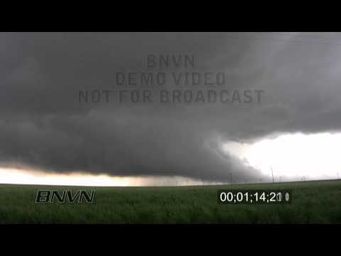 5/25/2010 Wall cloud stock video time lapse footage