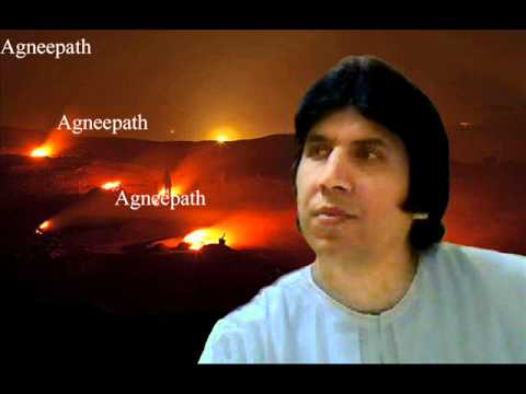 Agneepath : Amitabh Bachchan reads poem agnipath written by...
