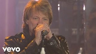 Bon Jovi - You Give Love A Bad Name (Live On Letterman)
