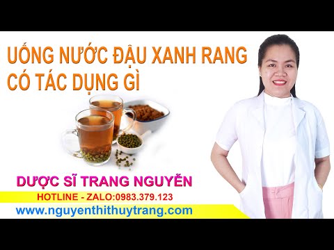 Uống nước đậu xanh rang mỗi ngày có tốt không