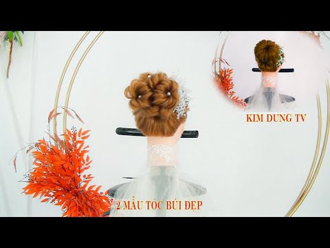 Kiểu búi tóc đẹp nhất cho cô dâu