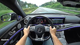 THE MERCEDES E63 S AMG EDITION 1 AUTOBAHN TEST DRIVE