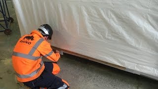 Fitting Modular Building Shrink Wrap Transport Bags