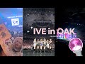 IVE 'show what i have' concert vlog // fancams, what's in my concert bag, etc.