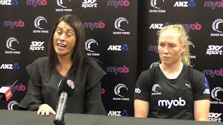 Silver Ferns v England - Quad Series Press Conference