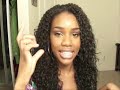 Model Model Invisible Part 3/4 U-Part Wig Yunessa *Blending My Natural Hair*