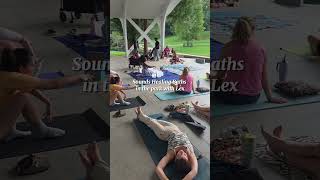 Another Reason I Love Charlotte Sound Healing Baths In The Park