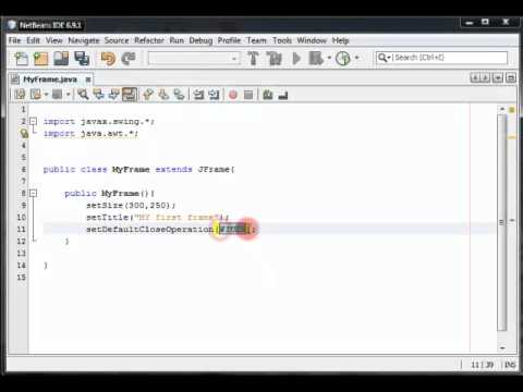 Swing Tutorial