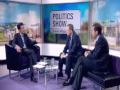 UKIP William Earl of Dartmouth MEP VS Lib Dem Graham Watson Politics show 2010