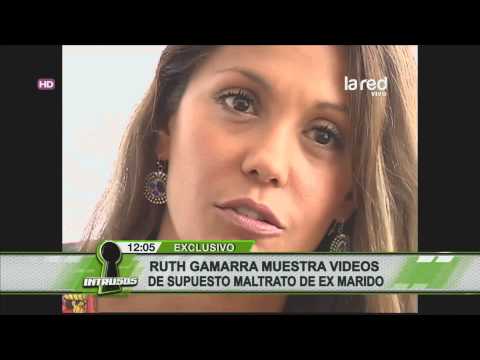 Ruth Gamarra presentó pruebas del maltrato de su ex marido