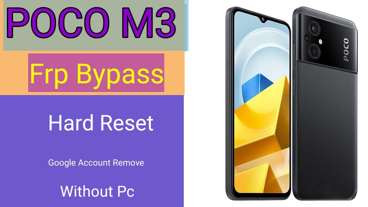 Poco M5 Frp Bypass | Hard Reset | Pattern Unlock |Google Poco M5 Frp Bypass | Hard Reset | Pattern Unlock |Google