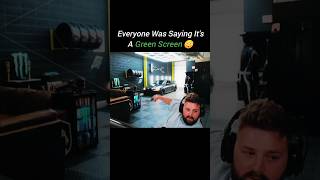Everyone Was Saying Its A Green Screen... Its Not