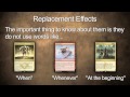 MTG Rules: Replacement Effects - Judge's Corner #71