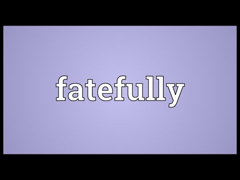 Header of fatefully