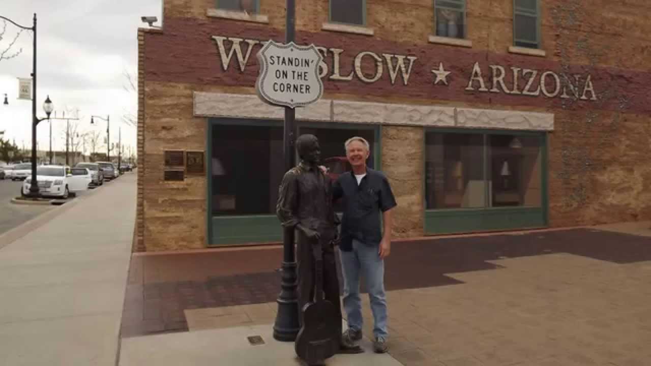 Standin' on the Corner in Winslow Arizona YouTube