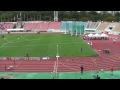 H25　日本ユース　女子400m決勝　優勝　松本奈菜子