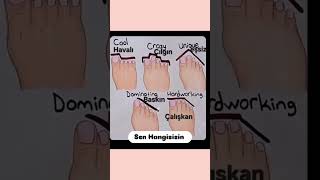 Ayak Parmak Şekline Göre Karakter Izi Sen Hangisisin?