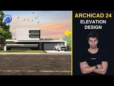 ArchiCAD 24: 3x Elevations in 45 Minutes Tutorial